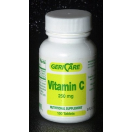 Geri-Care Geri-Care Iron 100 Vitamin C Tab 100 Vitamins & Supplements Black