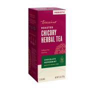 Teeccino Chocolate Peppermint Roasted Herbal Tea Herbal Tea Brown 25 tea bags
