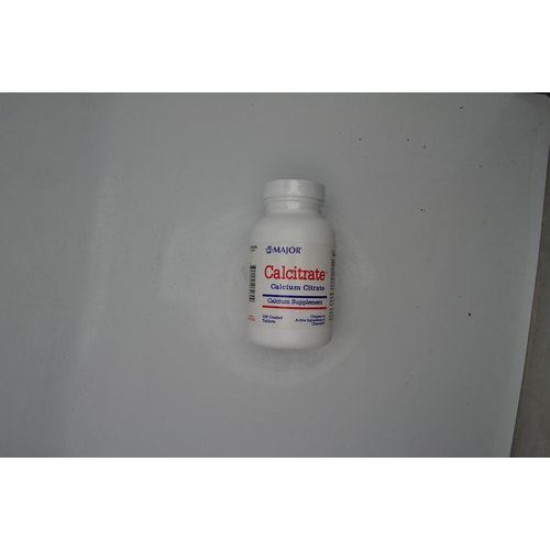 Major Major Calcitrate 200mg (950mg) Tab 100ct Folder Tabs Dim Gray