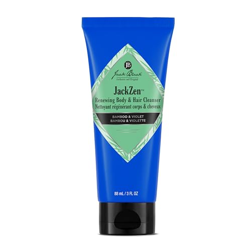 Jack Black Jack Black JackZen Renewing Body & Hair Cleanser 3 Oz Shampoo White Smoke