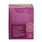 Teeccino Hazelnut Roasted Herbal Tea Herbal Tea Maroon 25 tea bags,10 tea bags,50 tagless tea bags
