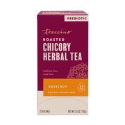 Teeccino Hazelnut Roasted Herbal Tea Herbal Tea Brown 25 tea bags