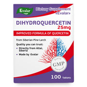 SiberianGreen.com Siberian Pine Larch by Evalar Dihydro Quercetin 100 Tabs Herbs White Smoke