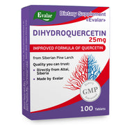 SiberianGreen.com Siberian Pine Larch by Evalar Dihydro Quercetin 100 Tabs Herbs White Smoke
