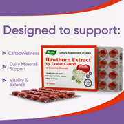 SiberianGreen.com Hawthorn Extract with Essential Minerals by Evalar 40 Tabs Herbs White Smoke