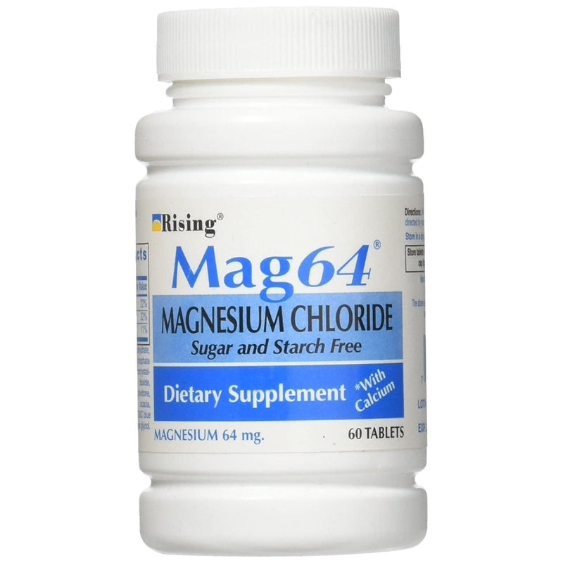 Rising Mag64 Enteric Coated Tablets 60Ct Vitamins & Supplements Lavender