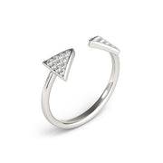 Bids.com 14k White Gold Diamond Arrowhead Open Ring (1/5 cttw) Rings White Smoke 3 / White Gold,3.5 / White Gold,4 / White Gold,4.5 / White Gold,5 / White Gold,5.5 / White Gold,6 / White Gold,6.5 / White Gold,7 / White Gold,7.5 / White Gold,8 / White Gold,8.5 / White Gold,9 / White Gold