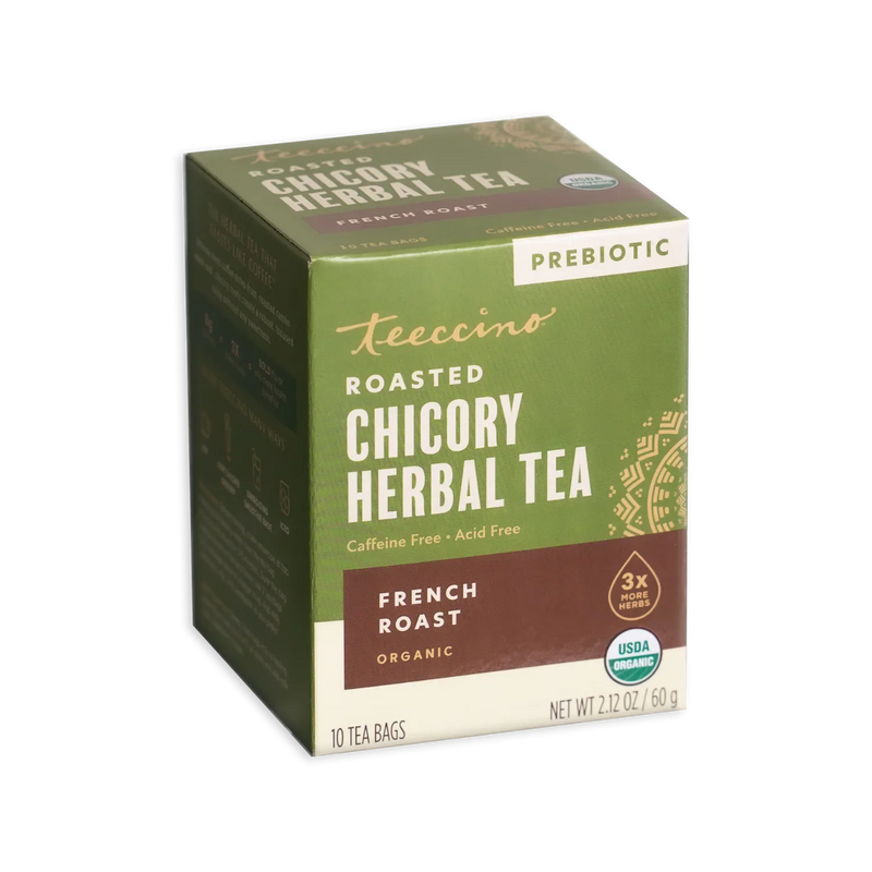 Teeccino French Roast Roasted Herbal Tea Herbal Tea Dark Slate Gray 25 tea bags,10 tea bags,50 tagless tea bags