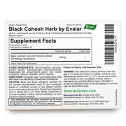 SiberianGreen.com Black Cohosh Herbal Extract by Evalar Ci-Klim 60 Tabs Herbs White Smoke