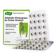 SiberianGreen.com Orthilia Secunda Sidebells Wintergreen Yarrow by Evalar 40 Tabs Herbs White Smoke