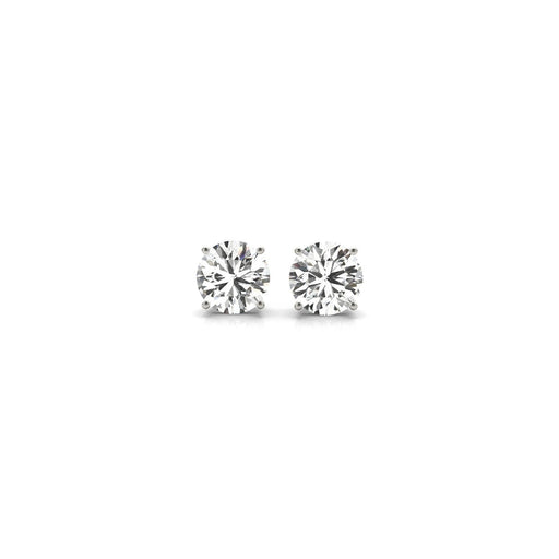 Bids.com 1 cttw Certified IGI Lab Grown Round Diamond Stud Earrings 14k White Gold (G/VS2) Earrings White Smoke White Gold