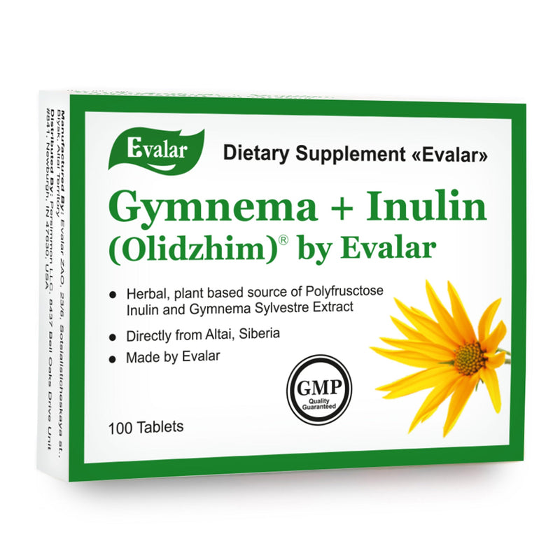 SiberianGreen.com Gymnema Sylvestre with Herbs by Evalar 100 Tabs Herbs White Smoke