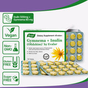 SiberianGreen.com Gymnema Sylvestre with Herbs by Evalar 100 Tabs Herbs White Smoke