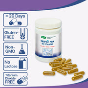 SiberianGreen.com Cloves, Tansy & Aspen Herbal Mix – Evalar 40 Capsules Herbs White Smoke