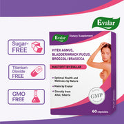 SiberianGreen.com Vitex Chaste Tree Bladderwrack Fucus Extract Mastofit Herb by Evalar 60 Caps Herbs White Smoke