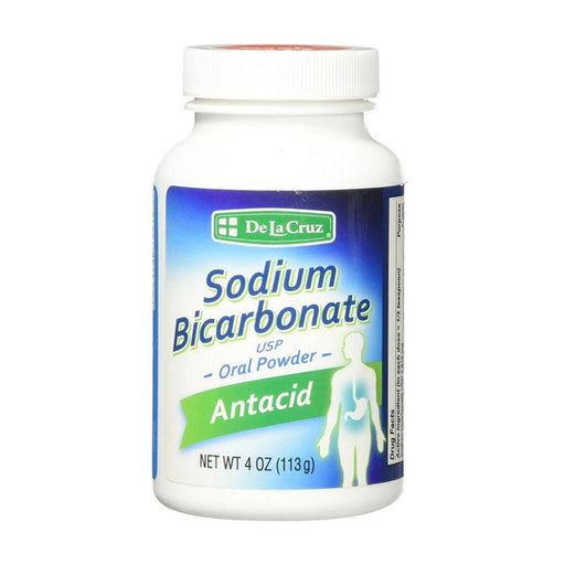 De La Cruz De La Cruz Sodium Bicarbonate Powder Health & Beauty White Smoke