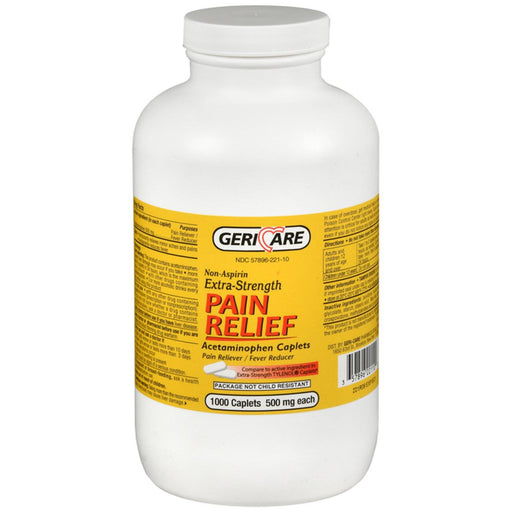 Geri Care Geri Care Acetaminophen Pain Relief, 1 Bottle Health & Beauty Lavender