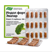 SiberianGreen.com Evalar Broccoli Indol-3 Extract – 30 Capsules Herbs White Smoke