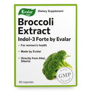 SiberianGreen.com Evalar Broccoli Indol-3 Extract – 30 Capsules Herbs White Smoke