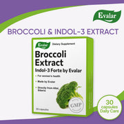 SiberianGreen.com Evalar Broccoli Indol-3 Extract – 30 Capsules Herbs White Smoke