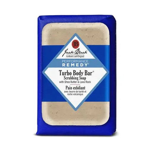 Jack Black Jack Black Turbo Body Bar Scrubbing Soap 6oz Body Bar Scrubbing Soap Light Gray