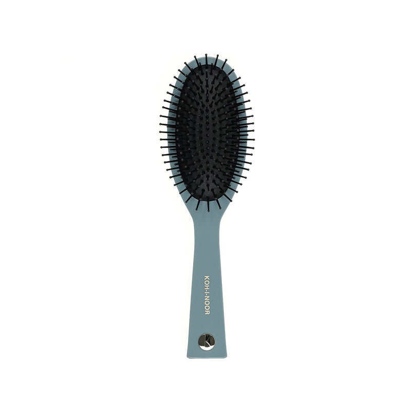 KOH-I-NOOR Beauty USA Pastel Synthetic Pin Brush - Biodegradable Acetate for Thick & Coarse Hair Hair Brush White Smoke Burgundy red / Large,Burgundy red / Small,Mustard yellow / Large,Mustard yellow / Small,Ivory white / Large,Ivory white / Small,Face powder pink / Large,Face powder pink / Small,Baby blue / Large,Baby blue / Small,Navy blue / Large,Navy blue / Small