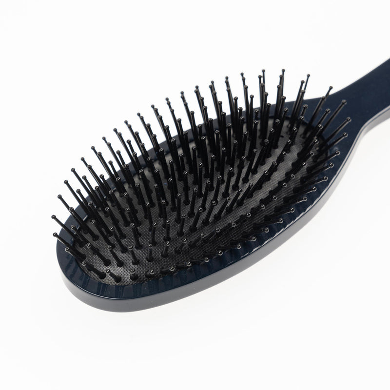 KOH-I-NOOR Beauty USA Pastel Synthetic Pin Brush - Biodegradable Acetate for Thick & Coarse Hair Hair Brush White Smoke Burgundy red / Large,Burgundy red / Small,Mustard yellow / Large,Mustard yellow / Small,Ivory white / Large,Ivory white / Small,Face powder pink / Large,Face powder pink / Small,Baby blue / Large,Baby blue / Small,Navy blue / Large,Navy blue / Small
