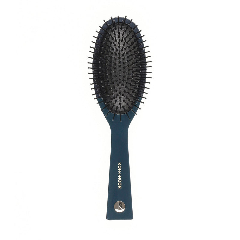 KOH-I-NOOR Beauty USA Pastel Synthetic Pin Brush - Biodegradable Acetate for Thick & Coarse Hair Hair Brush White Smoke Burgundy red / Large,Burgundy red / Small,Mustard yellow / Large,Mustard yellow / Small,Ivory white / Large,Ivory white / Small,Face powder pink / Large,Face powder pink / Small,Baby blue / Large,Baby blue / Small,Navy blue / Large,Navy blue / Small