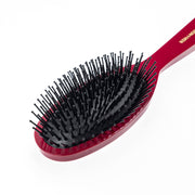 KOH-I-NOOR Beauty USA Pastel Synthetic Pin Brush - Biodegradable Acetate for Thick & Coarse Hair Hair Brush White Smoke Burgundy red / Large,Burgundy red / Small,Mustard yellow / Large,Mustard yellow / Small,Ivory white / Large,Ivory white / Small,Face powder pink / Large,Face powder pink / Small,Baby blue / Large,Baby blue / Small,Navy blue / Large,Navy blue / Small