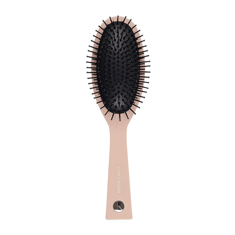 KOH-I-NOOR Beauty USA Pastel Synthetic Pin Brush - Biodegradable Acetate for Thick & Coarse Hair Hair Brush White Smoke Burgundy red / Large,Burgundy red / Small,Mustard yellow / Large,Mustard yellow / Small,Ivory white / Large,Ivory white / Small,Face powder pink / Large,Face powder pink / Small,Baby blue / Large,Baby blue / Small,Navy blue / Large,Navy blue / Small