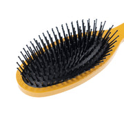 KOH-I-NOOR Beauty USA Pastel Synthetic Pin Brush - Biodegradable Acetate for Thick & Coarse Hair Hair Brush White Smoke Burgundy red / Large,Burgundy red / Small,Mustard yellow / Large,Mustard yellow / Small,Ivory white / Large,Ivory white / Small,Face powder pink / Large,Face powder pink / Small,Baby blue / Large,Baby blue / Small,Navy blue / Large,Navy blue / Small