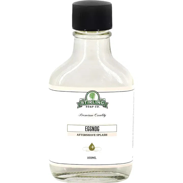 Stirling Soap Co. Stirling Soap Co. Eggnog Shaving Collection Shaving Kit White Smoke Aftershave 100ml