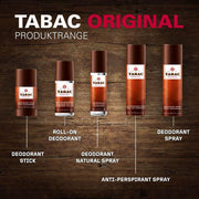 Tabac Tabac Original Deodorant Spray for Men 200ml Deodorant Spray Dark Slate Gray