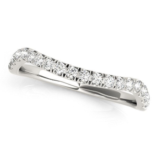 Bids.com 14k White Gold Curved Design Diamond Wedding Band (1/4 cttw) Rings White Smoke 3 / White Gold,3.5 / White Gold,4 / White Gold,4.5 / White Gold,5 / White Gold,5.5 / White Gold,6 / White Gold,6.5 / White Gold,7 / White Gold,7.5 / White Gold,8 / White Gold,8.5 / White Gold,9 / White Gold