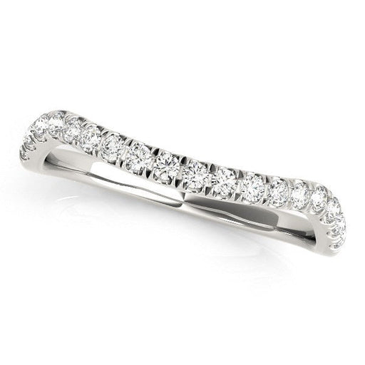 Bids.com 14k White Gold Curved Design Diamond Wedding Band (1/4 cttw) Rings White Smoke 3 / White Gold,3.5 / White Gold,4 / White Gold,4.5 / White Gold,5 / White Gold,5.5 / White Gold,6 / White Gold,6.5 / White Gold,7 / White Gold,7.5 / White Gold,8 / White Gold,8.5 / White Gold,9 / White Gold
