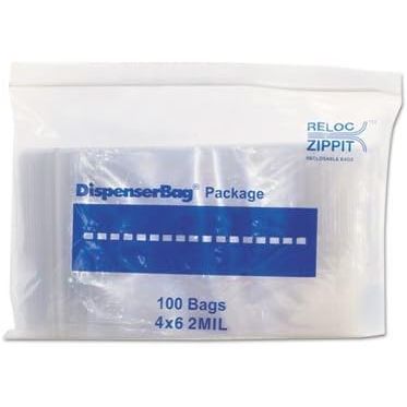 Relot Zippic Bag Refrigerate Zip Bg 4X6N 1000 fod storage bags Lavender