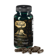 SiberianGreen.com Golden Mountains Shilajit Vegan Capsules – 500mg | 90 Count Herbs White Smoke