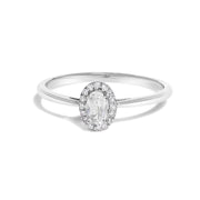 Bids.com 10K White Gold 5X3MM Oval Purple Amethyst and Diamond Accent Halo Ring (I-J Color, I1-I2 Clarity) - Ring Size 6.5 Rings White Smoke 6.5 / White.Gold / White Topaz,5 / White.Gold / White Topaz,5.5 / White.Gold / White Topaz,6 / White.Gold / White Topaz,7 / White.Gold / White Topaz,7.5 / White.Gold / White Topaz,8 / White.Gold / White Topaz