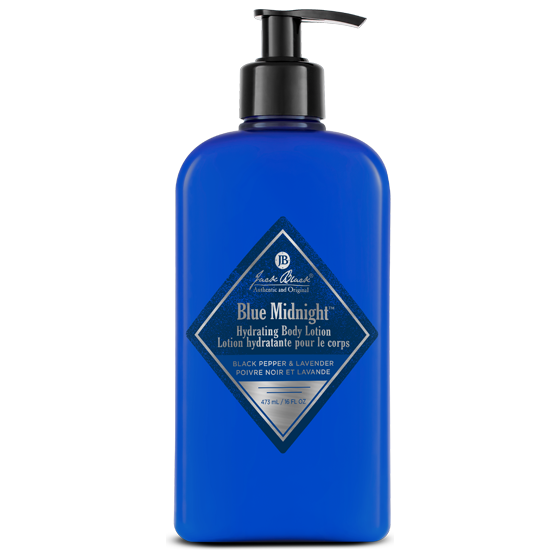 Jack Black Jack Black Blue Midnight Hydrating Body Lotion 16 oz Body Lotion Royal Blue
