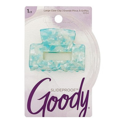 Goody Goody Large Claw Clip, 1 Count - Watercolor, Blue Hair Accessories Light Gray
