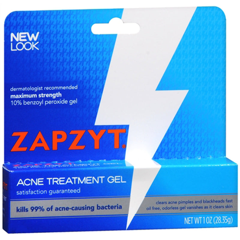 Zapzyt Zapzyt Acne Treatment Gel – 10% Benzoyl Peroxide Maximum Strength, 1 oz Skin Care Lavender
