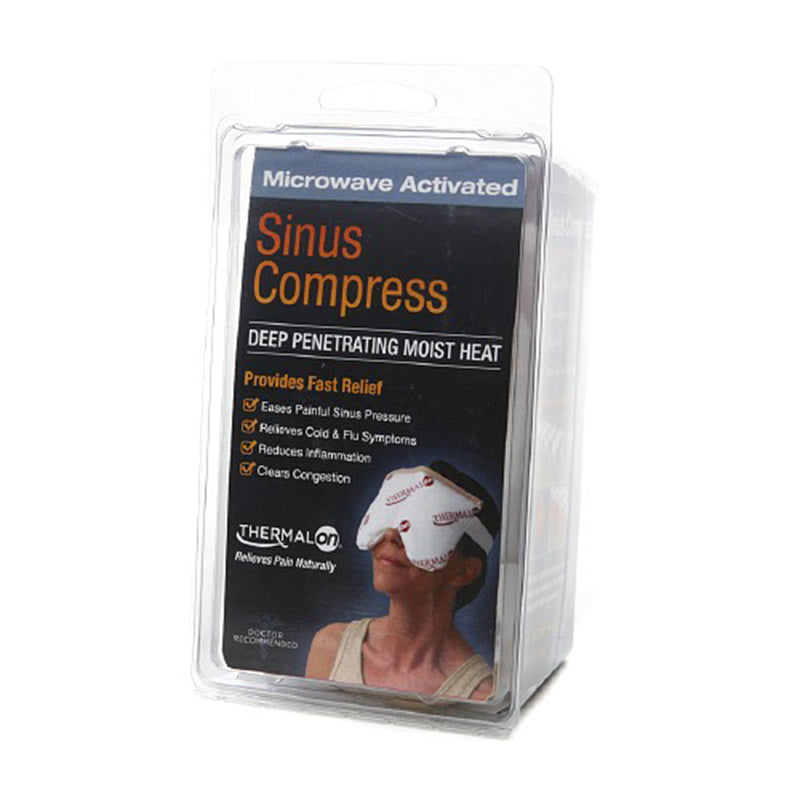 Thermalon Thermalon® Sinus Compress – Targeted Moist Heat Relief Hot & Cold Therapies White Smoke