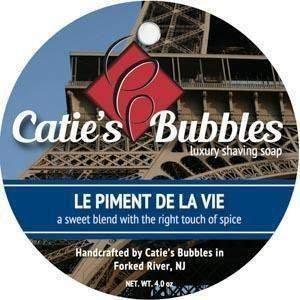 Catie's Bubbles Catie's Bubbles Le Piment de la Vie Shaving Collection Shaving Set Dark Slate Gray Shaving Soap 4oz