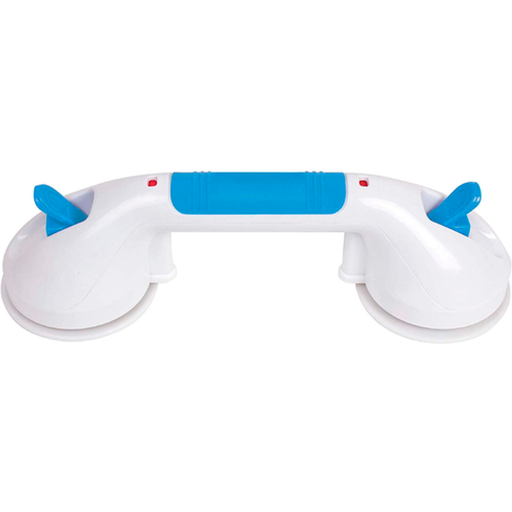 Carex Ultra Grip  Xtra Grab Bar  White Blue  12 IN Grips White Smoke