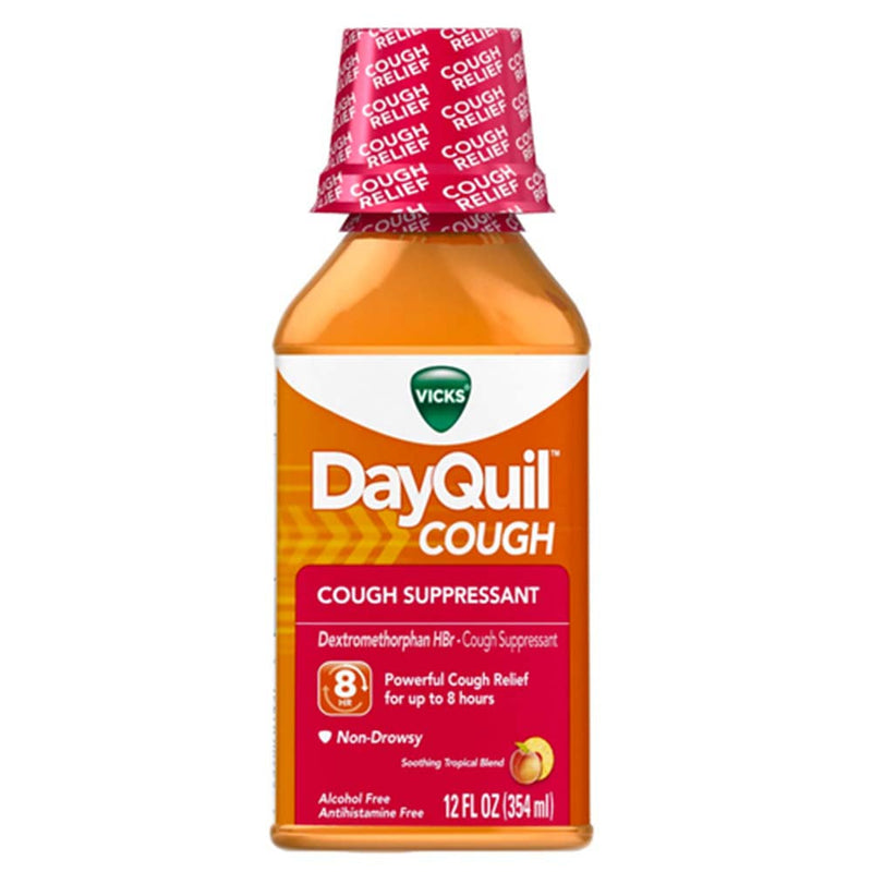 Vicks Vicks Cough Suppressant, Soothing Tropical Blend 12 Oz Health & Beauty White Smoke