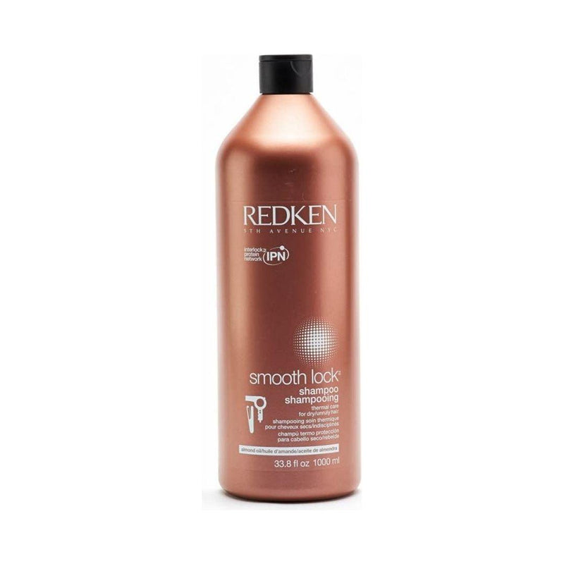Redken Redken Smooth Lock Shampoo, 33.8 Ounce Shampoo Rosy Brown