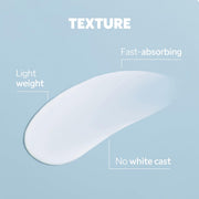 AsiaBeautyMall TIRTIR Hydro UV Shield Sunscreen SPF50+ Broad Spectrum Sunscreen Light Steel Blue