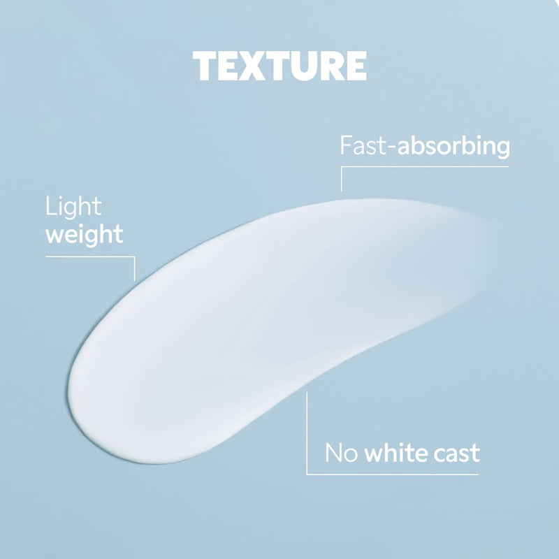 AsiaBeautyMall TIRTIR Hydro UV Shield Sunscreen SPF50+ Broad Spectrum Sunscreen Light Steel Blue