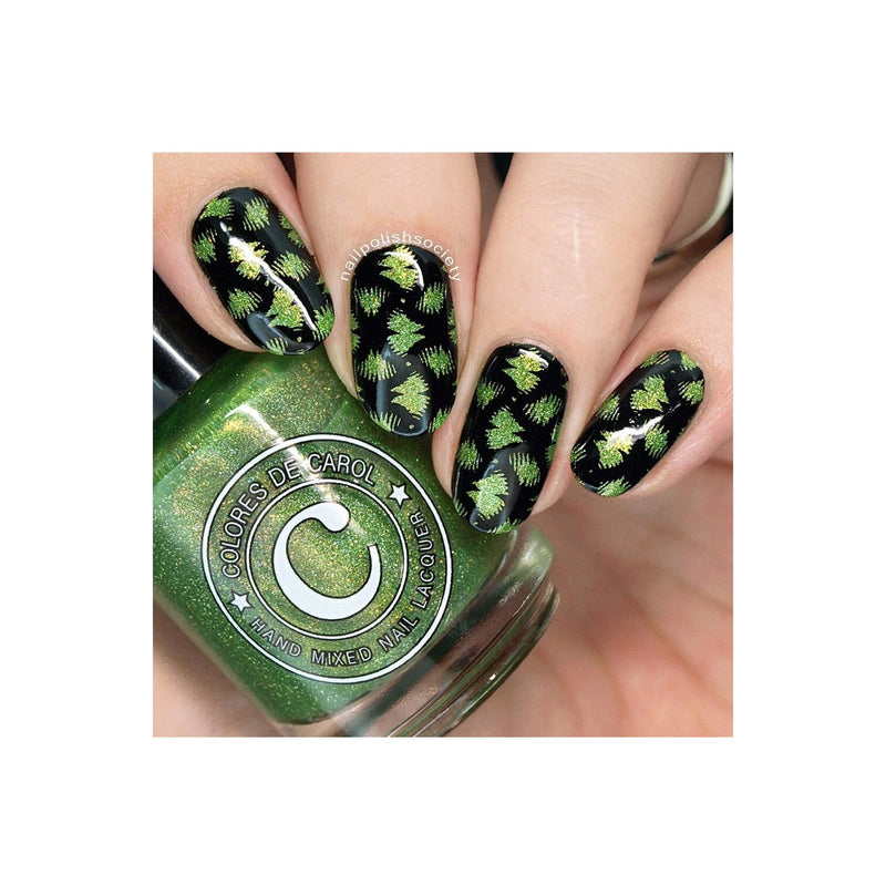 UberChic Beauty Collection 27 Stamping Plate Rosy Brown
