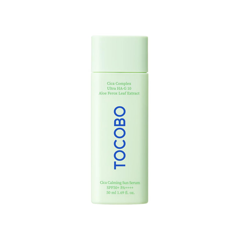 AsiaBeautyMall TOCOBO Cica Calming Sun Serum SPF50+ PA++++ Sunscreen Honeydew